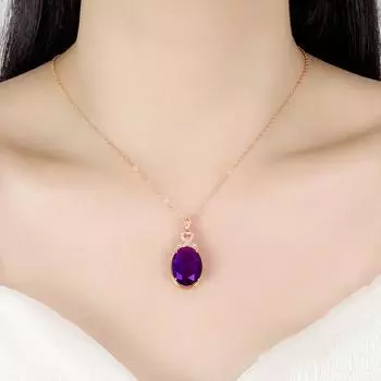 Роскошный кулон в форме хрустального яйца с сердцем, женское ювелирное ожерелье из розового золота, модная женская серебряная цепочка 925 пробы, ожерелья для ключицы, женский подарок 45cm