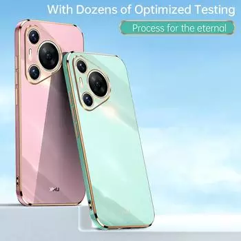 Роскошный квадратный чехол для телефона с покрытием для Redmi Turbo 3, мягкий силиконовый противоударный защитный чехол для Redmi Turbo 3 Redmi Turbo 3 чёрный