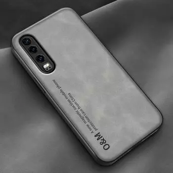 Роскошный магнитный кожаный чехол для Huawei P20 P30 Pro P30 Lite, силиконовый чехол для телефона Huawei P40 P50 Pro P40 Lite Coque P30 Pro чёрный