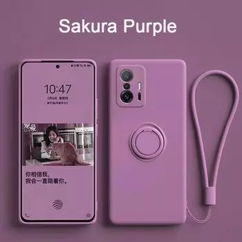 Роскошный магнитный силиконовый чехол для Xiaomi Mi 10 10T Lite 11 11T 11i 5G NE Redmi Note 10s 11s 9 9s 9A 9AT 9C 8 8T POCO F3, мягкий полный чехол с кольцом-держателем и подставкой RedMi Note 10 Pro Global темно-зеленого