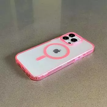 Роскошный матовый чехол для телефона Magsafe с беспроводной зарядкой для iPhone 11 12 13 14 15 Pro Max Plus, бампер, магнитный прозрачный чехол For iPhone 13Pro Max