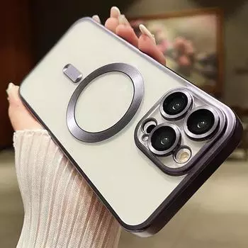 Роскошный матовый чехол Magsafe для iPhone 15 14 Plus 13 12 11 Pro Max с магнитной беспроводной зарядкой, оригинальный цветной чехол для телефона For iPhone 15 Pro Max чёрный