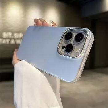 Роскошный матовый чехол премиум-класса для iPhone 15, 14, 13, 12, 11 Pro Max XR XS 7 8Plus SE 2020, полный защитный чехол от падения iPhone 15 Pro Max чёрный