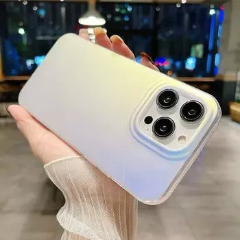 Роскошный матовый лазерный прозрачный чехол для телефона Iphone 14 Pro Max 13 12 Pro Max 13 14 Plus, противоударный бампер, мягкая задняя крышка For iPhone 11