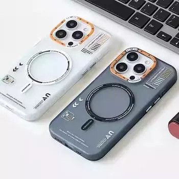 Роскошный матовый магнитный чехол Magsafe для iPhone 16 15 14 13 12 Pro Max Frosted Text Wireless Charging противоударный жесткий чехол для ПК For iPhone 12 Pro Max белый