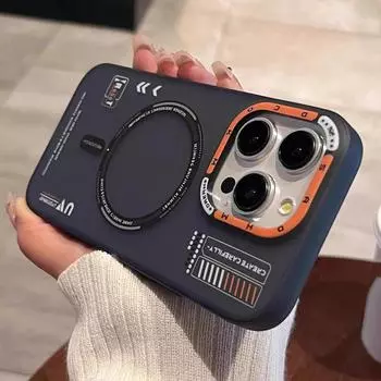 Роскошный матовый модный чехол для телефона Magsafe Magnetic Frosted Phone Case для iPhone 16 15 14 13 12 Pro Max Wireless Charger Противоударный чехол For iPhone 16 Pro Max белый