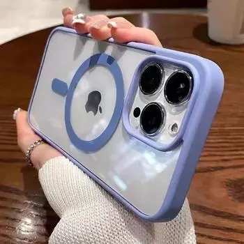 Роскошный матовый полупрозрачный магнитный чехол для телефона Magsafe для iPhone 15 14 13 12 11 Pro Max 14 Plus с магнитным чехлом-бампером iPhone 15 Pro Max белый