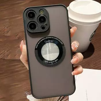 Роскошный матовый прочный защитный чехол для Magsafe, магнитный чехол с беспроводной зарядкой для Iphone 14 13 12 11 Pro Max 14plus, полупрозрачный чехол For iPhone 11 красный