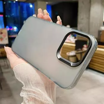 Роскошный матовый прозрачный чехол для iPhone 15 Pro Max 14 13 12 11 Pro Max X XR XS Max 7 8 14 Plus противоударный мягкий чехол из ТПУ For iPhone X