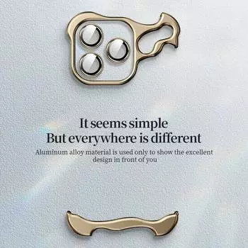 Роскошный металлический нестандартный чехол-бампер из титанового сплава для iPhone 16 15 14 13 12 Pro Max Plus, угловые накладки, защитная пленка для объектива For iPhone 15 Pro Max чёрный