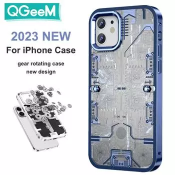 Роскошный металлический защитный чехол для телефона для iPhone 14 Pro Max 13 Pro Max 12, жесткий противоударный матовый прозрачный задний чехол iPhone 14 Pro Max чёрный