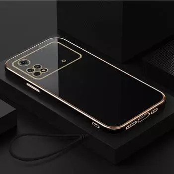 Роскошный мягкий чехол со шнурком для Xiaomi 12T Redmi Note 12 11 11S 12C 10S 10A 10C A1, силиконовый чехол-бампер с покрытием POCO X5 X4 M4 M5S xiaomi 12Pro красный