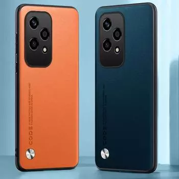 Роскошный мягкий кожаный чехол для телефона, противоударный силиконовый чехол для Honor200Lite, задняя крышка, ультратонкий ультратонкий защитный чехол Honor 200 Lite