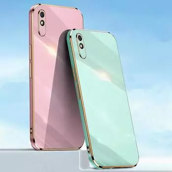 Роскошный мягкий квадратный силиконовый чехол с покрытием для Samsung Galaxy A32 A52 A23 A33 A34 A53 A54 A13 A14 A15 A25 A35 A55 Xiaomi Redmi Note 10 11 12 13 5G Cover Xiaomi 12 (12X) белый