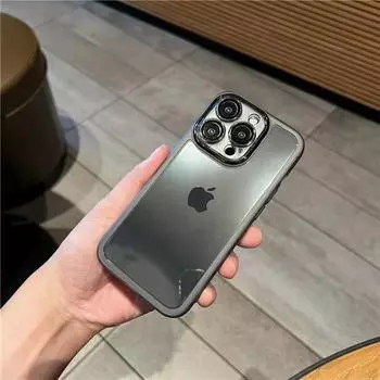 Роскошный мягкий прозрачный чехол для iPhone 14 13 12 11 15 Pro Max X Xs Max XR 7 8 Plus SE противоударный силиконовый чехол с выступом For iphone 11