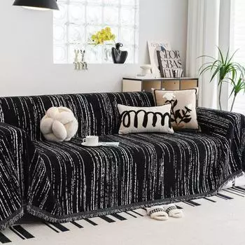 Роскошный мягкий шенилловый диван-полотенце, устойчивый к царапинам, защитный чехол для мебели, универсальный чехол для дивана на 1/2/3/4 места для гостиной 180X130cm 1pc