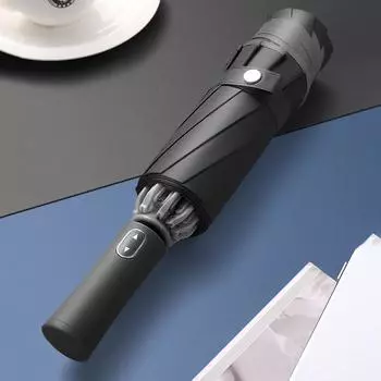 Роскошный обратный зонт для мужчин, светоотражающий полностью автоматический зонт для женщин, перевернутый зонт, ветрозащитный, прочный розовый