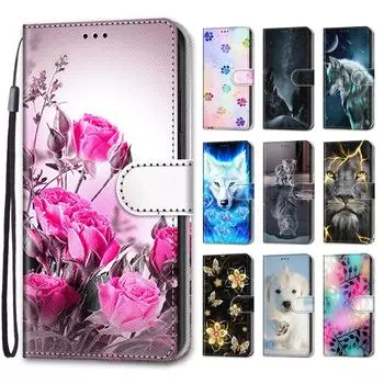 Роскошный окрашенный кожаный чехол-книжка, защитный чехол для Google Pixel 9A/Pixel 8A/Pixel 8 Pro/Pixel 7A/Pixel 6A/Pixel 6 Pro/Pixel 7 Pro 5G Google Pixel 7A