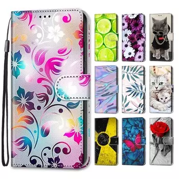 Роскошный окрашенный кожаный чехол-книжка, защитный чехол для Sony Xperia 10 V/Sony Xperia 5 IV/Sony Xperia 10 IV/Sony Xperia 10 III/Xperia 1 IV Sony Xperia 10 V