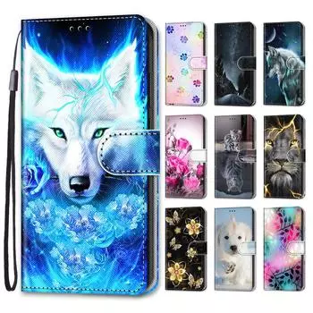 Роскошный окрашенный кожаный чехол-кошелек в стиле книги, защитный чехол для Motorola Moto G85 G75 G55 G35 G34 G24 G15 G05 G84 G54 G32 G14 G13 G23 G53 E20 E30 Moto E13