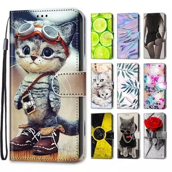 Роскошный окрашенный кожаный чехол-кошелек в стиле книги, защитный чехол для iPhone 16 15 14 13 12 Pro Max 15Pro 16Pro iPhone11 iPhone SE4 (2025)