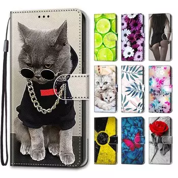 Роскошный окрашенный кожаный чехол-кошелек в стиле книги, защитный чехол для Oppo A58 5G A58X A1X A8X A78 A96 A94 A95/Realme GT Neo3 V23/Realme Q5i/Find X5 Pro Oppo A15/Oppo A15s