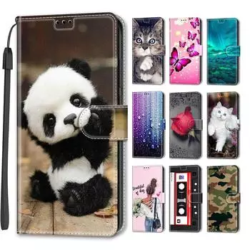 Роскошный окрашенный кожаный чехол-кошелек в стиле книги, защитный чехол для Samsung Galaxy A36 A26 A16 A55 A35 A25 A24 A15 A05 A54 A14 A04S Samsung A51 A71 A40 Samsung Galaxy A26 5G