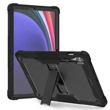 Роскошный планшет для Samsung Galaxy Tab S9/S8/S7 Plus S7FE 12,4-дюймовый чехол для Tab S8 S9 Ultra 14,6-дюймовый силиконовый + противоударный защитный чехол с подушкой безопасности для ПК Tab S7Plus 12.4 2020 красный
