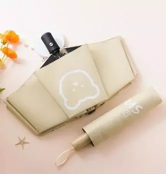 Роскошный полностью автоматический зонт от дождя с длинной ручкой, золотой клей, золотая ручка для Rolls Royce