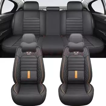 Роскошный поясничный подпорный чехол для универсального автомобильного сиденья для NISSAN X-Trail Versa Sulphy Teana Sentra Maxima Murano Rogue Автомобильные аксессуары