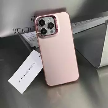 Роскошный продвинутый серый матовый чехол для телефона iPhone 11 12 13 14 15 Pro Max Plus противоударный чехол-бампер For iPhone 12Pro