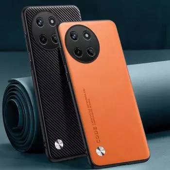 Роскошный простой чехол из искусственной кожи для Realme 11 4G, матовая задняя крышка, противоударный силиконовый чехол из ТПУ, полная защита, чехол для телефона Realme11 Pro Plus 11x 10 9i For Realme 7 5G чёрный