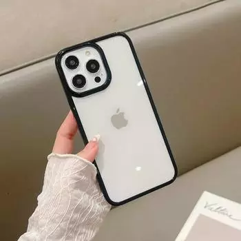 Роскошный противоударный чехол ярких цветов для iPhone 15 14 13 12 11 Pro Max X XS XR 8 7 Plus, мини-прозрачный жесткий акриловый чехол For iPhoneSE 2020