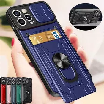 Противоударный защитный чехол-подставка Ring Armor для iPhone 16 15 14 Plus 13 12 11 Pro Max XS MAX XR Samsung S25 S24 S23 S22 S21 Ultra Plus FE A16 A56 A15 A55 A14 A54 iPhone 6/6S белый