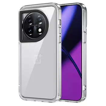 Роскошный прозрачный акриловый чехол для OnePlus 11 11R OnePlus Nord 2 2T 5G N30 5G ударопрочный ультратонкий защитный чехол с полной защитой OnePlus 11 чёрный