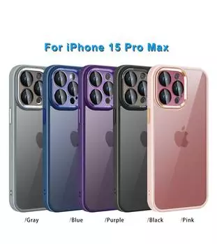 Роскошный прозрачный акриловый чехол для телефона с очками Eagle для iPhone 15 Pro Max 14 Plus 13 12 11 Pro, универсальный защитный чехол от падения iPhone 15 Pro Max чёрный