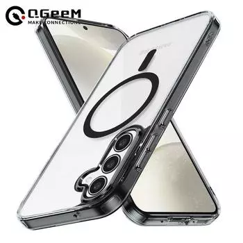 Роскошный прозрачный чехол Desert Gold для Samsung S22 S23 S24 S25 Plus Ultra A15 A16 A35 A55 акриловый прозрачный чехол для телефона TPU Samsung S22 Ultra чёрный