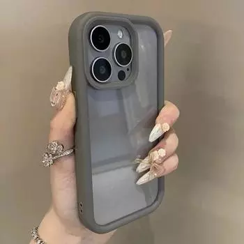 Роскошный прозрачный чехол для телефона ярких цветов для iPhone 11 12 13 14 15 Pro Max противоударный прозрачный чехол-бампер For iPhone 11