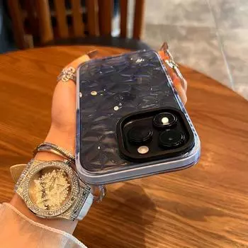 Роскошный прозрачный чехол с бриллиантами для iPhone 14 13 12 15 Pro Max X Xs Max XR 7 8 Plus SE противоударный чехол-бампер For iPhone 14Pro Max