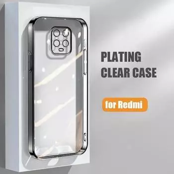 Роскошный прозрачный чехол с покрытием для Xiaomi Redmi Note 9 Pro 9pro Note9 9s, тонкий мягкий силиконовый прозрачный чехол Xiomi Redmi9 Note9pro Redmi 9 зелёный