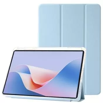 Роскошный прозрачный кожаный чехол-книжка для планшета Huawei MatePad 11.5 S 11.5S с держателем для ручки, акриловый прозрачный чехол для планшета, противоударный защитный чехол MatePad 11.5 S 2024 чёрный