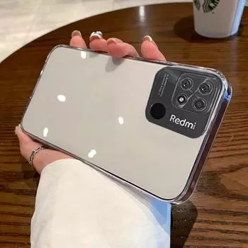 Роскошный прозрачный мягкий чехол для Xiaomi Redmi Note 11 10 9 Pro A1 10C 9T Mi 12 Lite Pro Poco X4 X3 NFC M4 M3 Pro 4G 5G, прозрачная силиконовая задняя крышка из ТПУ Xiaomi Poco X3 Pro чистый