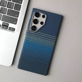 Роскошный рельефный чехол из углеродного волокна Magsafe для Samsung Galaxy S25 S24 S23 Ultra Plus с магнитной беспроводной зарядкой, металлическая матовая крышка для объектива For Samsung S25 Ultra синий