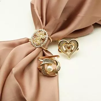 Роскошный ремень для ветровки и пряжка для шарфа в корейском стиле с бриллиантами — универсальный аксессуар класса люкс.