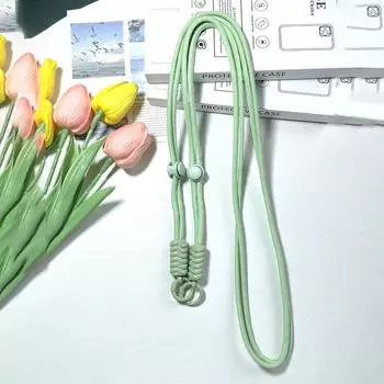 Роскошный ремешок для телефона через плечо, регулируемый, прочный, однотонный, чехол для мобильного телефона, веревка для подвешивания, подарки