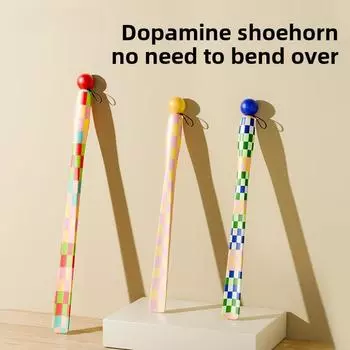 Роскошный рожок для обуви с длинной ручкой: Помогает беременным женщинам и пожилым людям надевать обувь, не наклоняясь