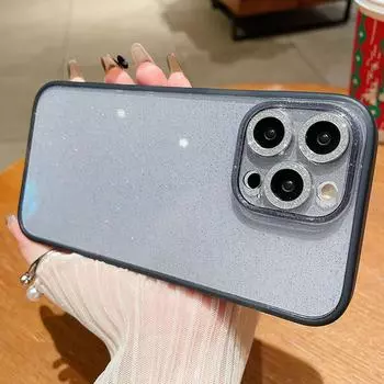 Роскошный силиконовый модный блестящий прозрачный чехол для Iphone 14 12 13 Pro Max противоударный мягкий чехол For iPhone 14Pro Max