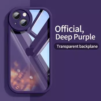 Роскошный силиконовый противоударный защитный бампер, прозрачный чехол для Iphone 14 13 12 11 Pro Max Mini, ультратонкий прозрачный мягкий чехол Funda For iPhone12 Pro Max