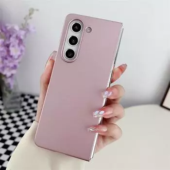 Роскошный складной чехол для телефона с магнитным датчиком кожи и беспроводной зарядкой для Huawei Samsung OPPO VIVO Xiaomi складной чехол для телефона VIVO X Fold 2 белый