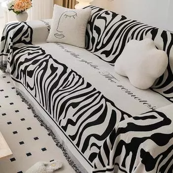 Роскошный стиль Простой современный диван Полотенце Гостиная 3 места диван протектор пылезащитный Четыре сезона Универсальный машинная стирка 180x130